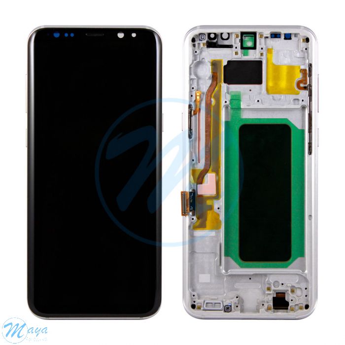 (Generic) Samsung S8 Plus (with Frame) Replacement Part - Midnight Black