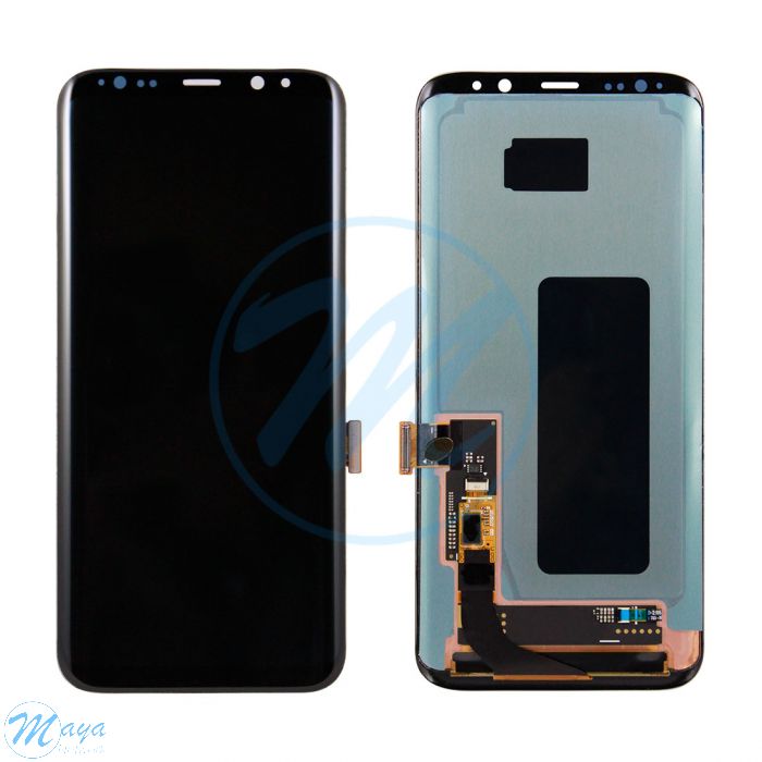 (Refurbished) Samsung S8 Plus without Frame Replacement Part - Black