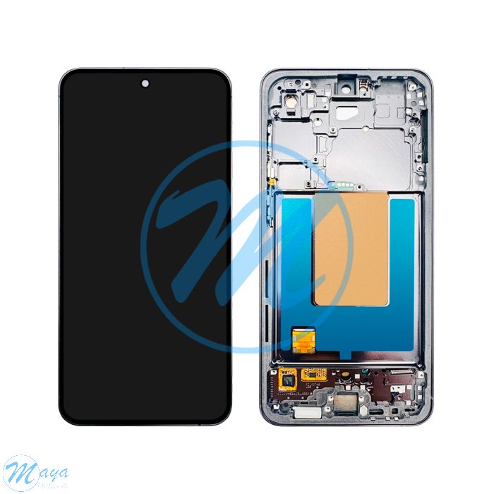 (Refurbished) Samsung S24 FE (with Frame) Replacement Part - Graphite