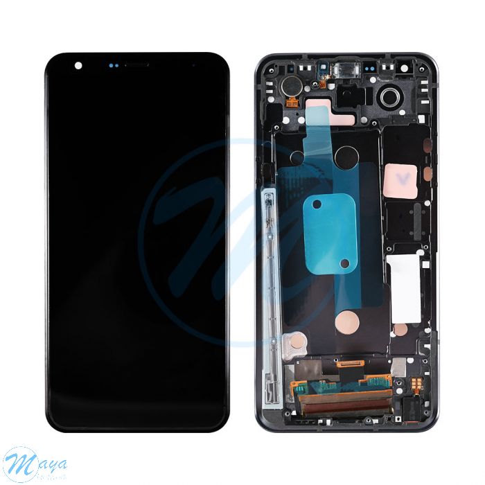 LG Stylo 5 LCD (with Frame) Replacement Part - Black