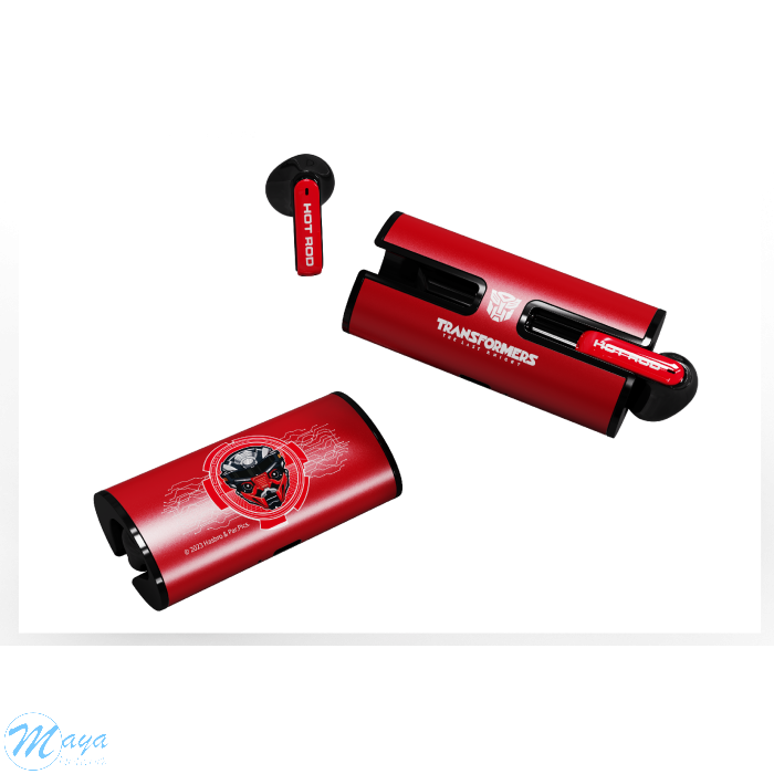 Wireless Headphones (Battery Capacity 25mAh) - Red