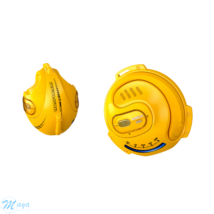 Wireless Open-Ear Headphones (Battery Capacity 40mAh) - Yellow