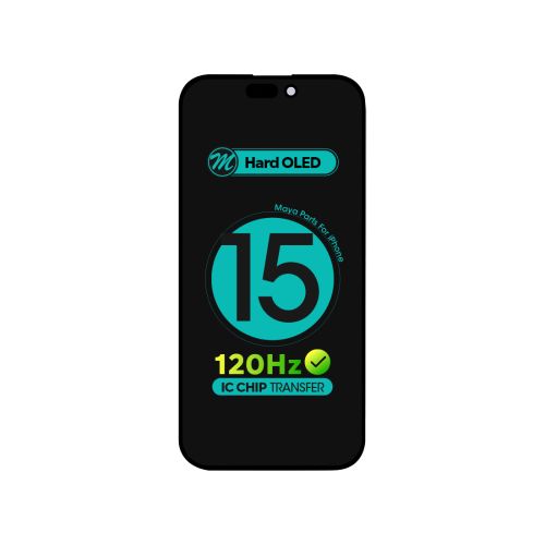 iPhone 15 (Ultimate Plus Hard OLED) Replacement Part - Black