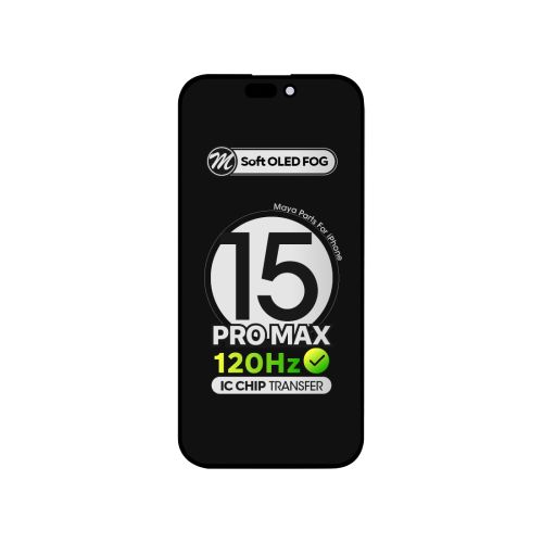 iPhone 15 Pro Max (FOG OLED) Replacement Part - Black