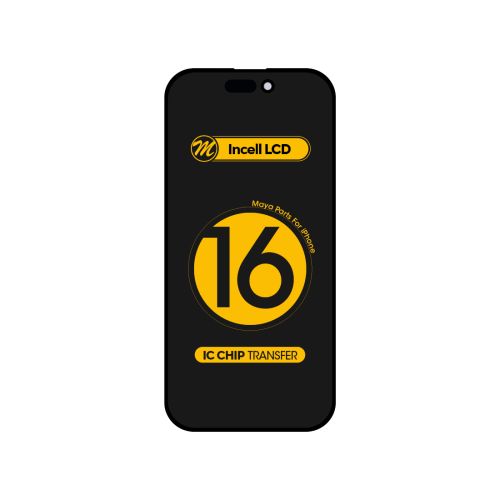 iPhone 16 (Ultimate Plus Incell) Replacement Part - Black