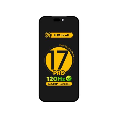 iPhone 17 Pro (FHD Incell) Replacement Part - Black 120HZ