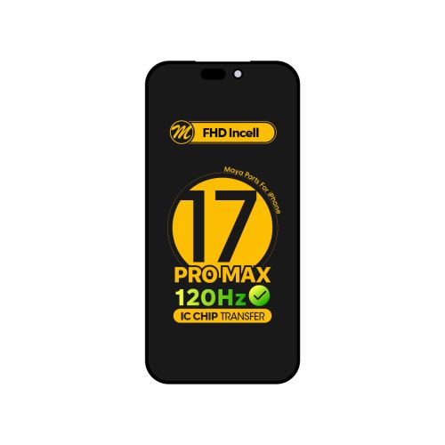 iPhone 17 Pro Max (FHD Incell) Replacement Part - Black 120HZ