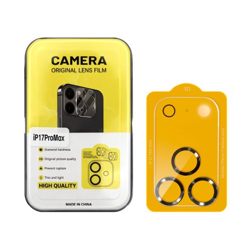 iPhone 17 Pro Max Tempered Glass Screen Protector for Rear Camera