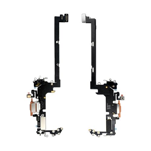 iPhone 17 Pro Charging Port with Flex Cable Replacement Part - Cosmic Orange