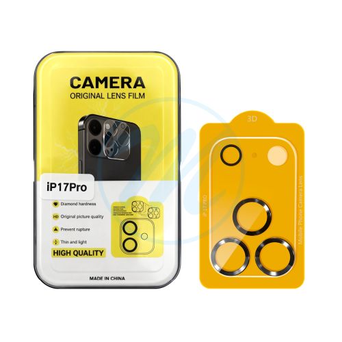 iPhone 17 Pro Tempered Glass Screen Protector for Rear Camera