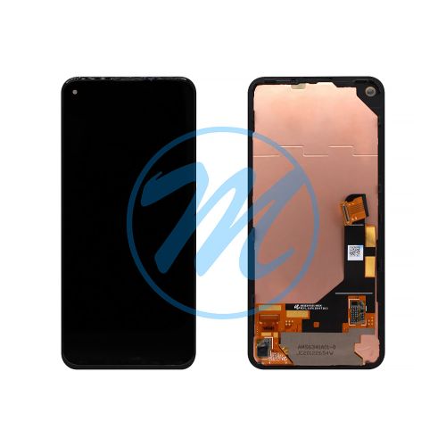 Google Pixel 5a 5G OLED with Frame Replacement Part - Black