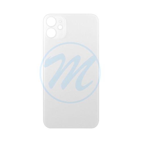 iPhone 11 (Big Hole) Back Cover - White (NO LOGO)