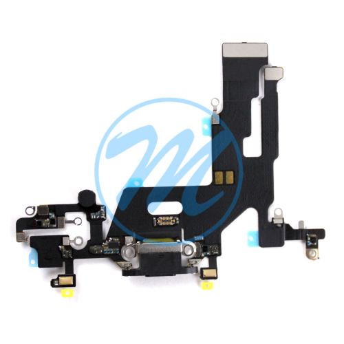 iPhone 11 Charging Port with Flex Cable Replacement Part - Black