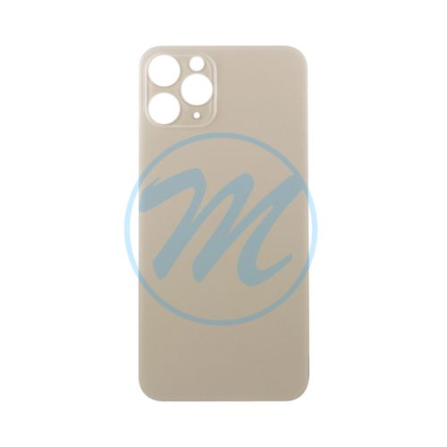 iPhone 11 Pro (Big Hole) Back Cover - Gold (NO LOGO)