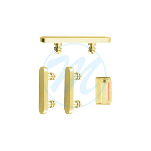 iPhone 12 Pro Max Power Button, Volume Button, and Mute Switch - Gold