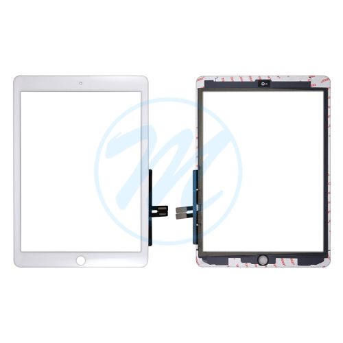 iPad 6 (HQC) Digitizer without Home Button Replacement Part - White