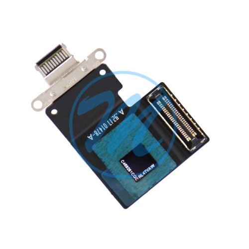 iPad Pro 12.9 (3rd Gen)/Pro 12.9 (4th Gen)/Pro 11 (1st Gen)/Pro 11 (2nd Gen)Charging Port Replacement Part - Black