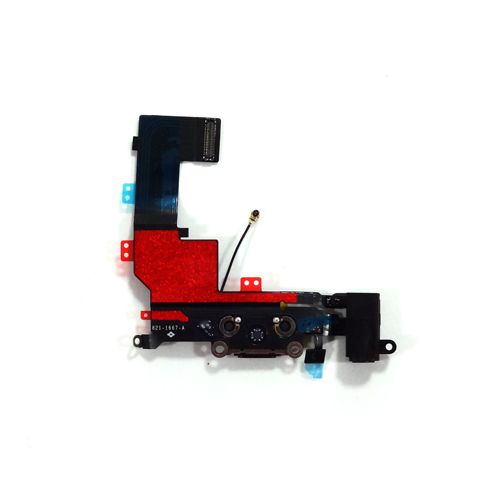 iPhone 5S Charging Dock Flex Replacement Part - Black
