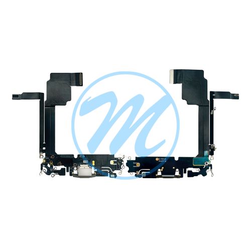 iPhone 15 Pro Max Charging Port with Flex Cable Replacement Part - Natural Titanium