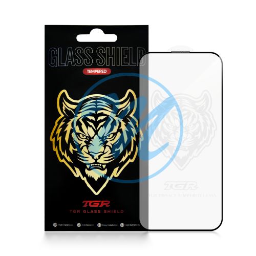iPhone 17 Pro Max Tempered Glass Screen Protector - Black Border
