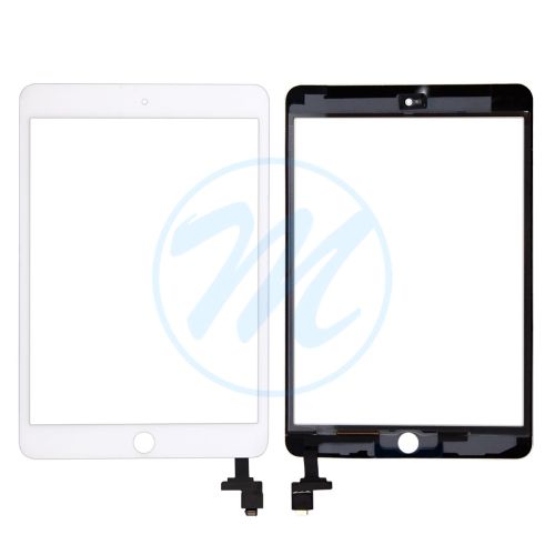 iPad Mini 3 (HQC) Digitizer without Home Button - White