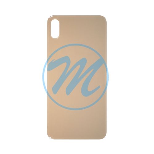 iPhone XS Max (Big Hole) Back Cover - Gold (NO LOGO)