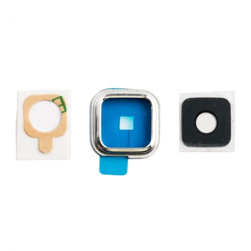 Samsung S5 Rear Camera Cover and Lens - Silver