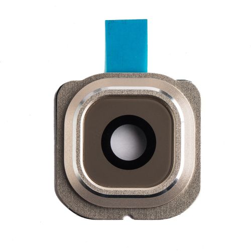 Samsung S6 Edge Rear Camera Cover and Lens - Gold
