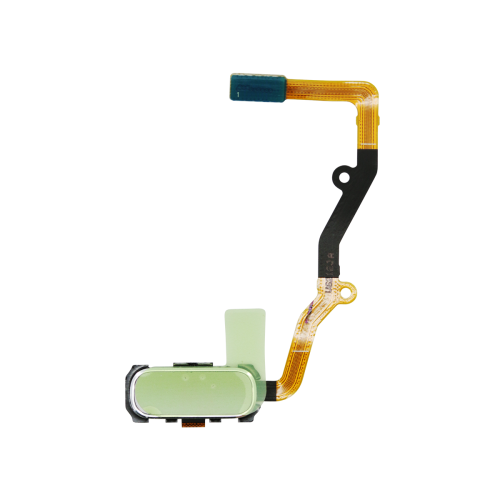 Samsung S7 Edge Home Button with Flex Cable - Silver