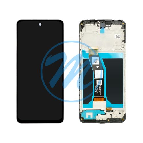 Motorola Moto G04 LCD (with Frame) Replacement Part (XT2421) - Black