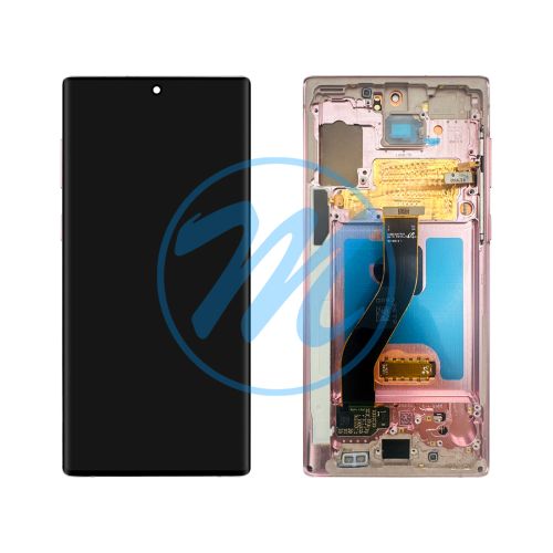 (Refurbished) Samsung Note 10 (with Frame) Replacement Part - Aura Pink