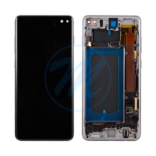 (TFT) Samsung S10 Plus (with Frame) Replacement Part -  Prism Black