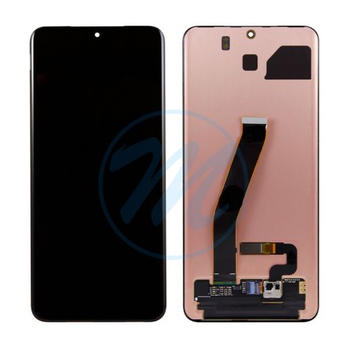 (Refurbished) Samsung S20 5G without Frame Replacement Part - Black