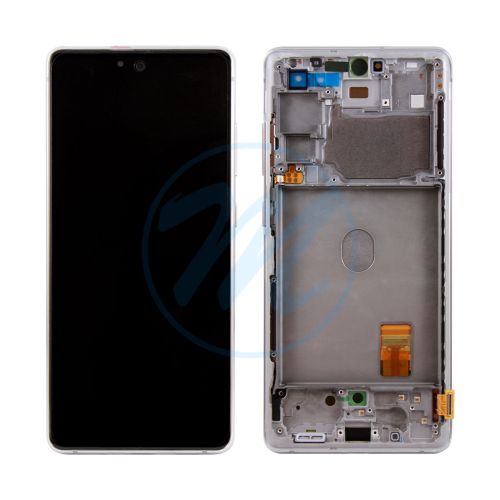 (Generic) Samsung S20 FE (with Frame) Replacement Part - Cloud White