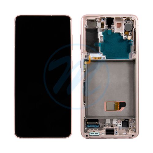 (Refurbished) Samsung S21 5G (with Frame) Replacement Part - Phantom Pink