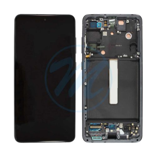 (TFT) Samsung S21 FE (with Frame) Replacement Part - Graphite