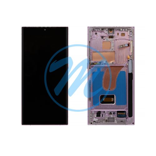 (Refurbished) Samsung S23 Ultra (with Frame) Replacement Part - Lavender