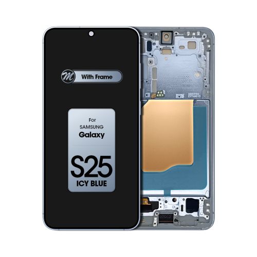 (TFT) Samsung S25 5G (with Frame) Replacement Part - Icy Blue