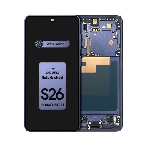 (Refurbished) Samsung S26 (with Frame) Replacement Part - Cobalt Violet