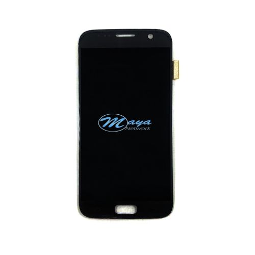 (Refurbished) Samsung S7  without Frame Replacement Part - Black (NO LOGO)