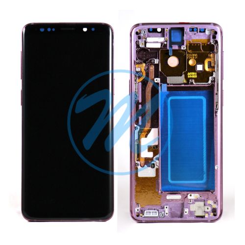 (Generic) Samsung S9 (with Frame) Replacement Part - Lilac Purple