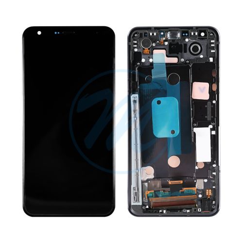 LG Stylo 5 LCD (with Frame) Replacement Part - Black