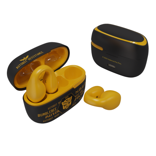 Wireless Headphones Clip Design - Yellow (Ground Shipment Only)