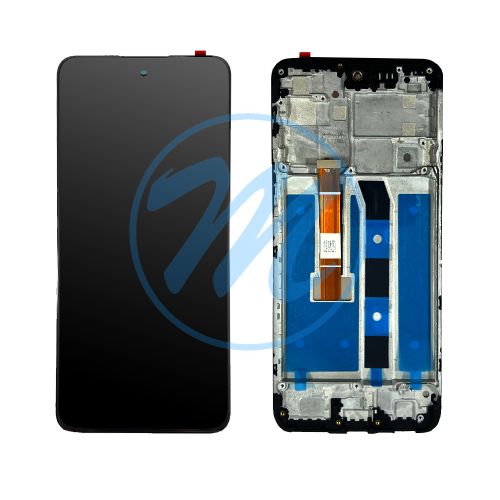 LG K52/K62/Q52 LCD (with Frame) Replacement Part - Black