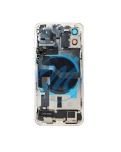 iPhone 12 Back Housing with Small Parts - White (NO LOGO)