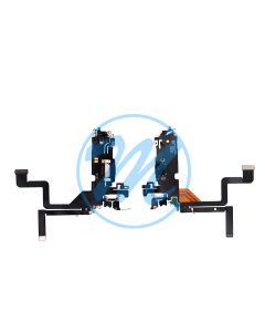 iPhone 14 Pro Charging Port with Flex Cable Replacement Part - Deep Purple