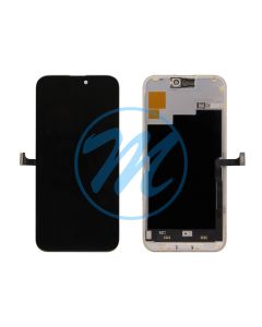 iPhone 15 Pro Max (FOG Soft OLED) Replacement Part - Black (Touch IC must be replaced by Original Touch IC)