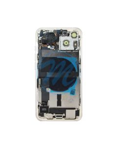 iPhone 13 Back Housing with Small Parts - Starlight (NO LOGO)