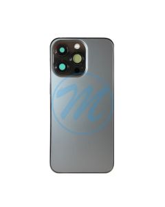 iPhone 13 Pro Back Housing with Small Parts - Graphite (NO LOGO)