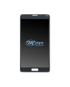 (Refurbished) Samsung Note 4  without Frame Replacement Part - Black (NO LOGO)